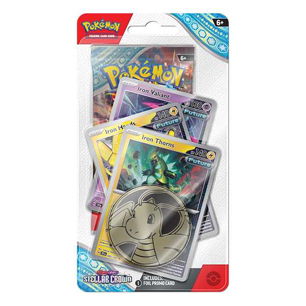 Pokemon Scarlet & Violet: Stellar Crown - Premium Checklane Blister (Future / Ancient)