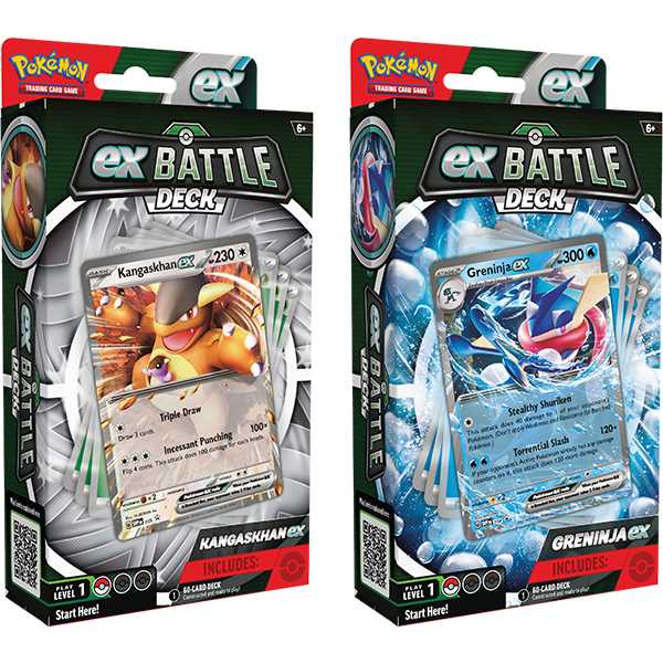 Pokemon Scarlet & Violet: EX Battle Deck (Greninja EX/ Kangaskhan EX)