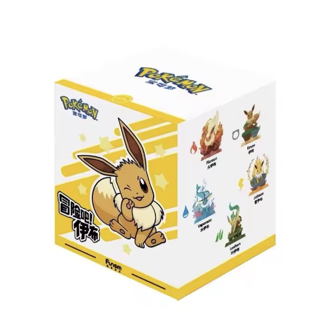Pokemon TCG: Chinese Funism Eeveeloution Blind Box - Single