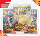 Pokemon Scarlet & Violet: Surging Sparks - 3-Pack Booster (Quagsire / Zapdos)