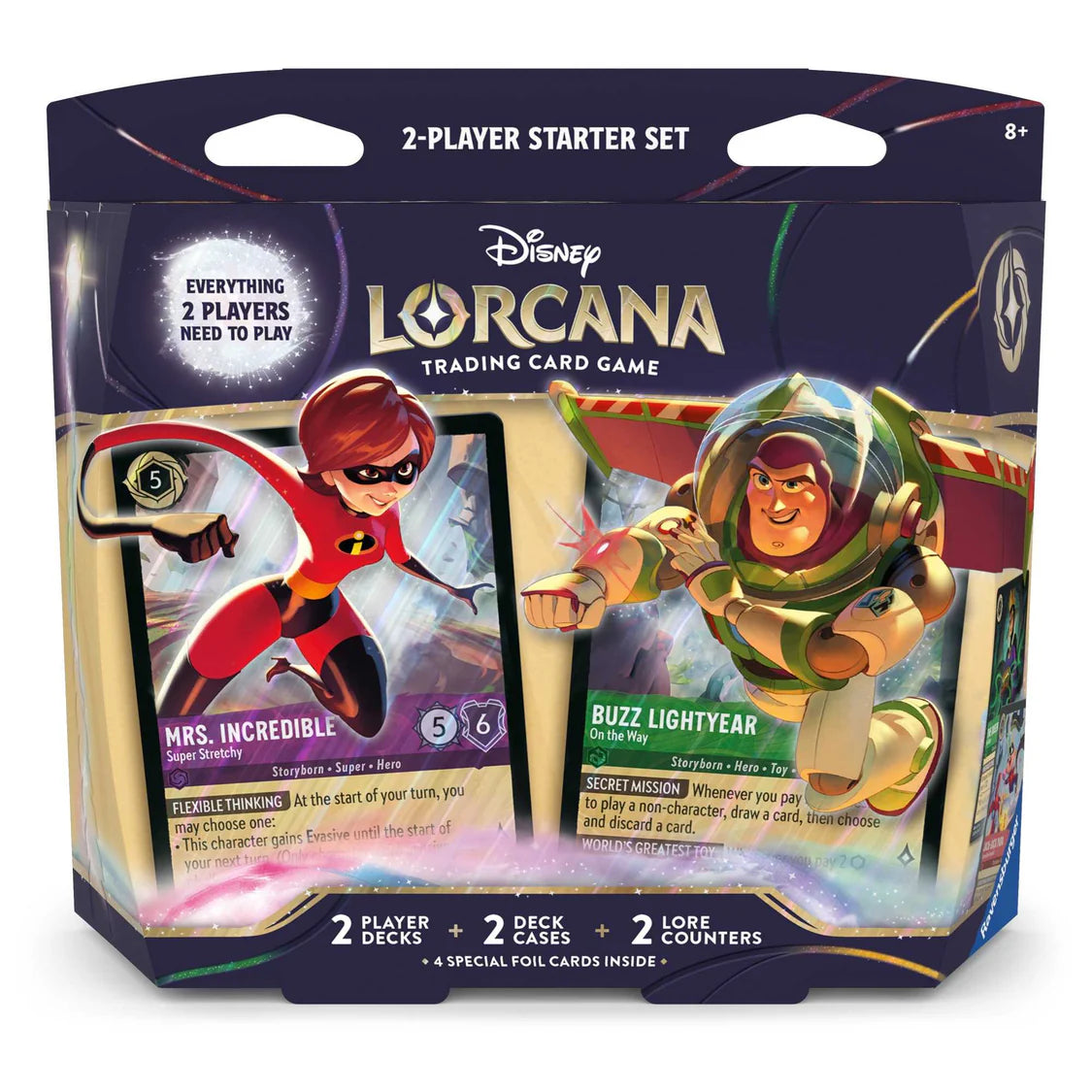 Disney Lorcana: 2 Player Starter Deck - Wilds Unknown