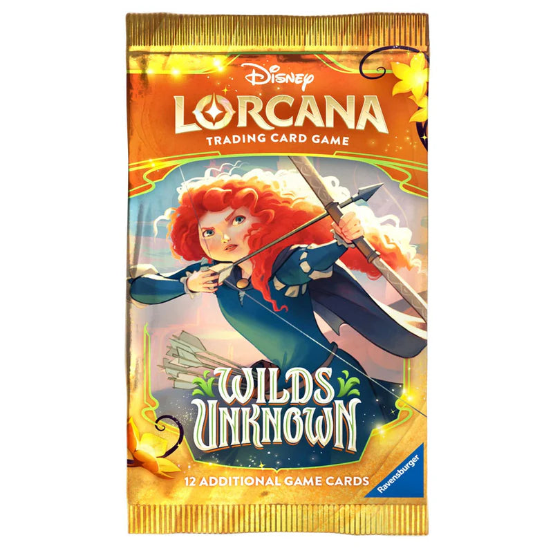 Disney Lorcana: Wilds Unknown - Booster Pack (12 Cards)