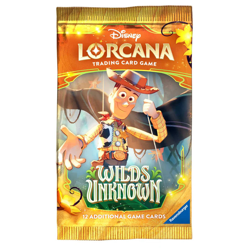 Disney Lorcana: Wilds Unknown - Booster Pack (12 Cards)