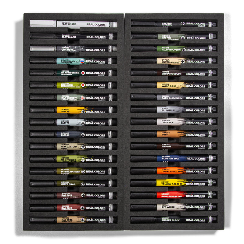 AK Interactive: Real Color Markers - Special Box (Full Set)