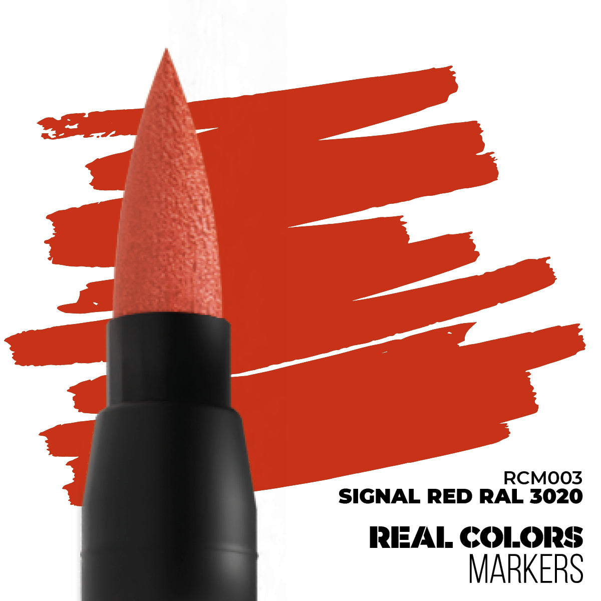 AK Interactive: Real Color Markers - Signal Red RAL 3020