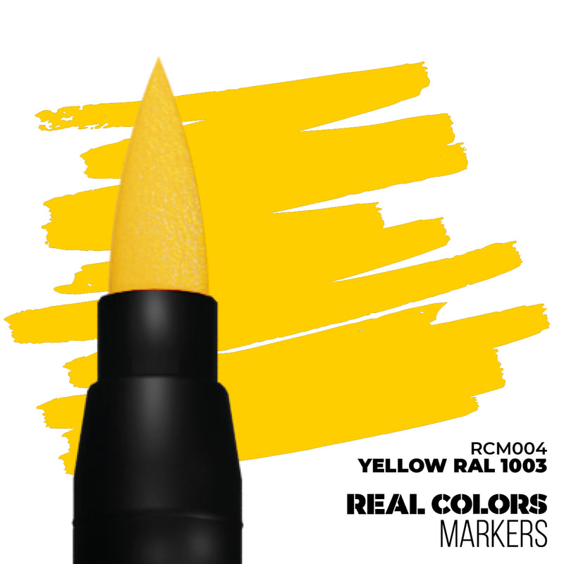 AK Interactive: Real Color Markers - Yellow RAL 1003
