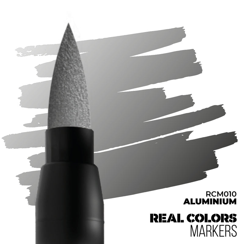 AK Interactive: Real Color Markers - Aluminium