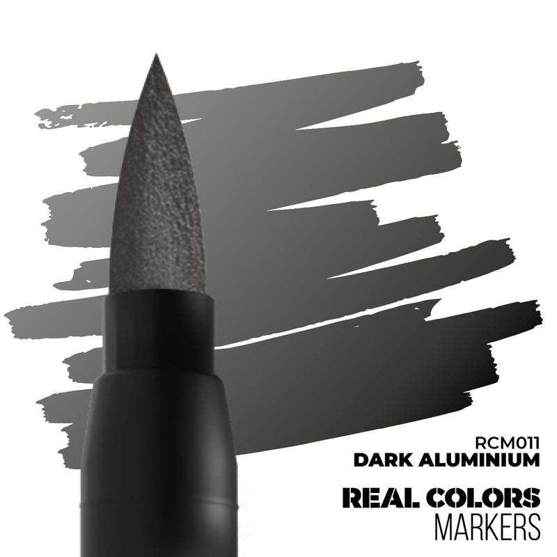 AK Interactive: Real Color Markers - Dark Aluminium