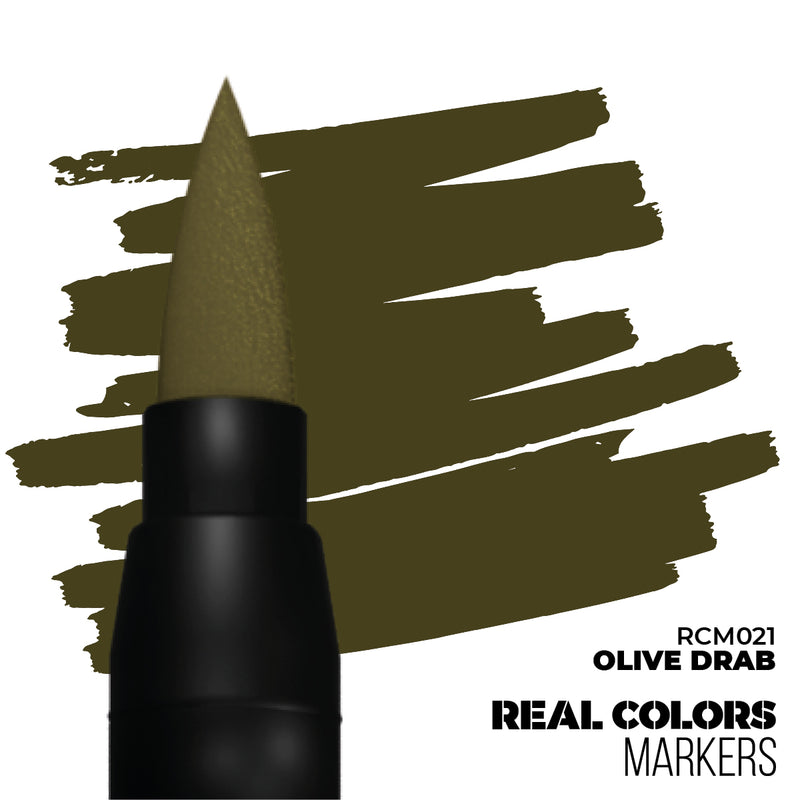 AK Interactive: Real Color Markers - Olive Drab
