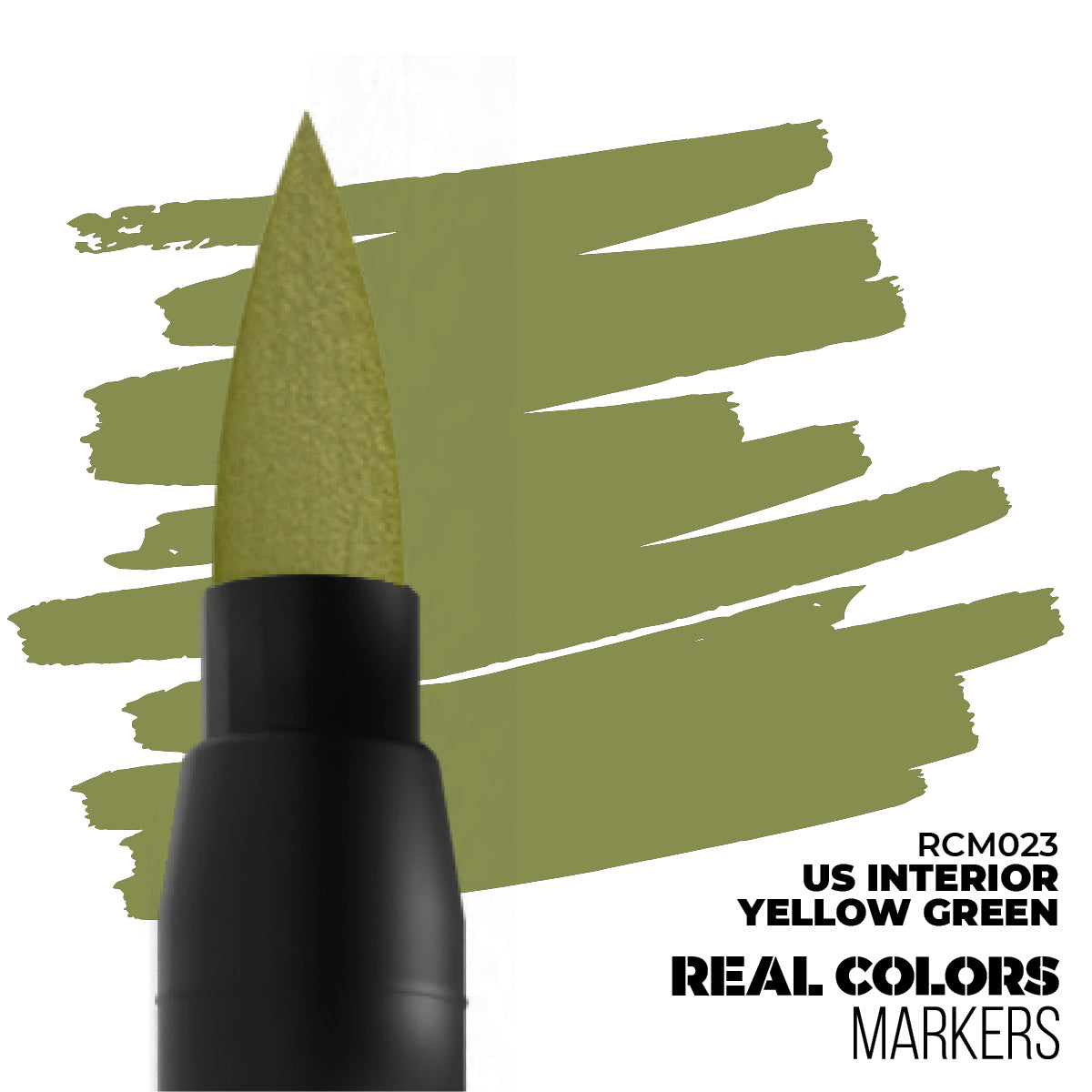AK Interactive: Real Color Markers - US Interior Yellow Green