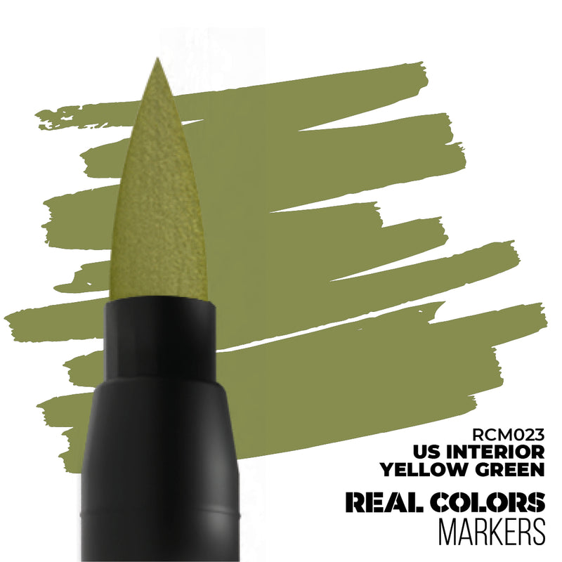 AK Interactive: Real Color Markers - US Interior Yellow Green