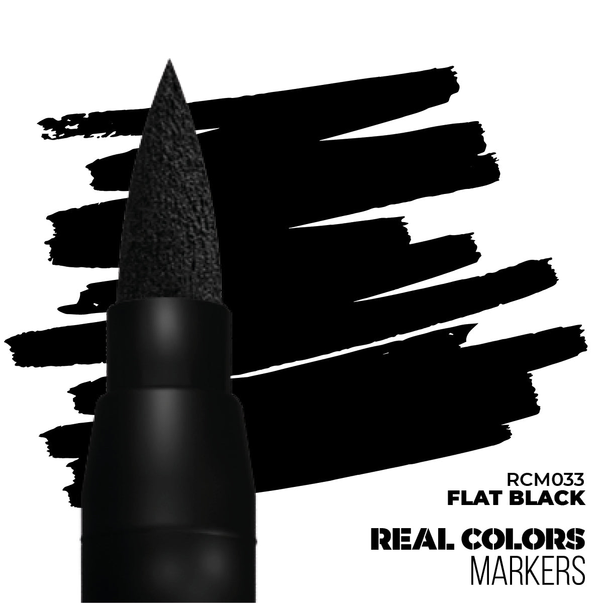 AK Interactive: Real Color Markers - Flat Black