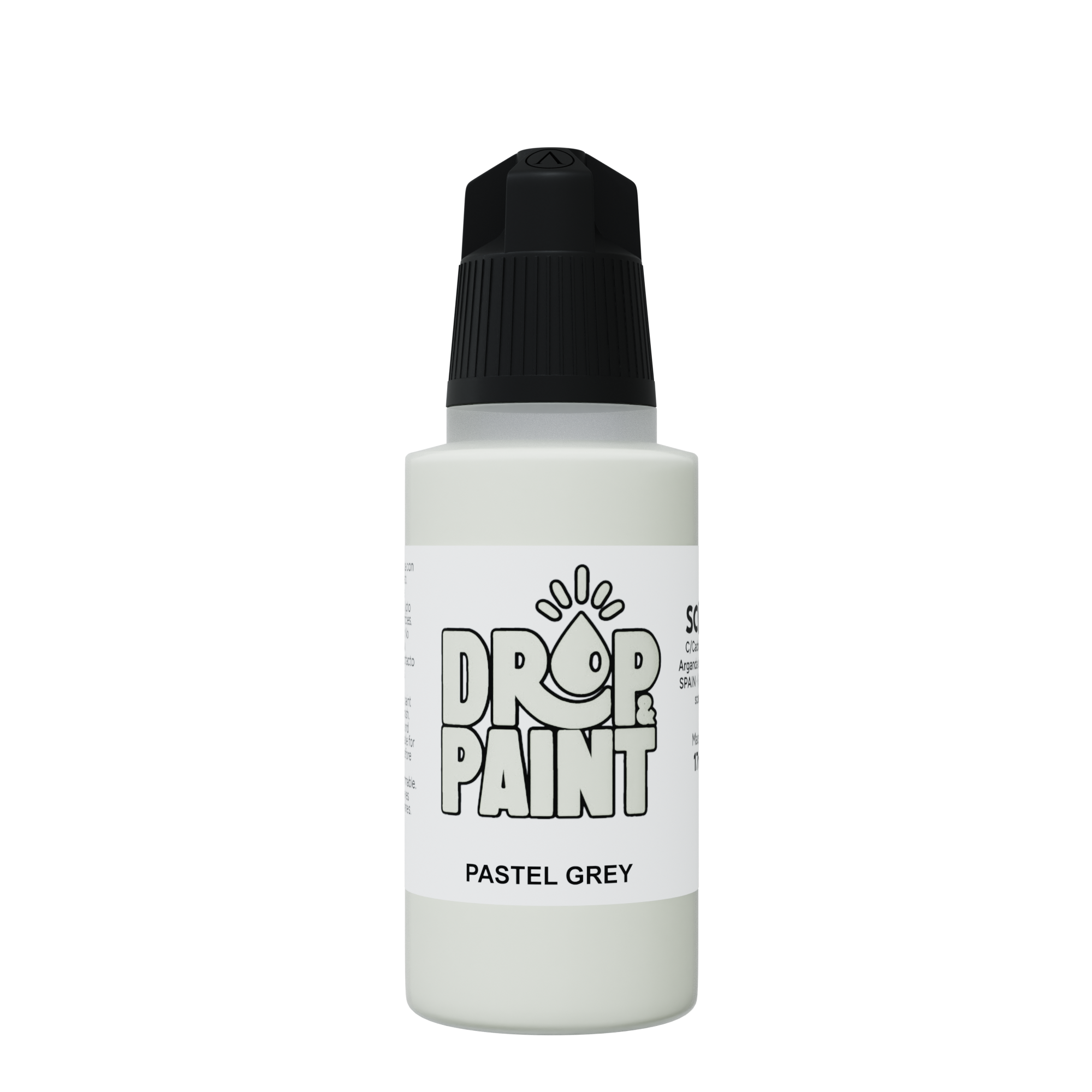 Drop & Paint: Pastel Grey