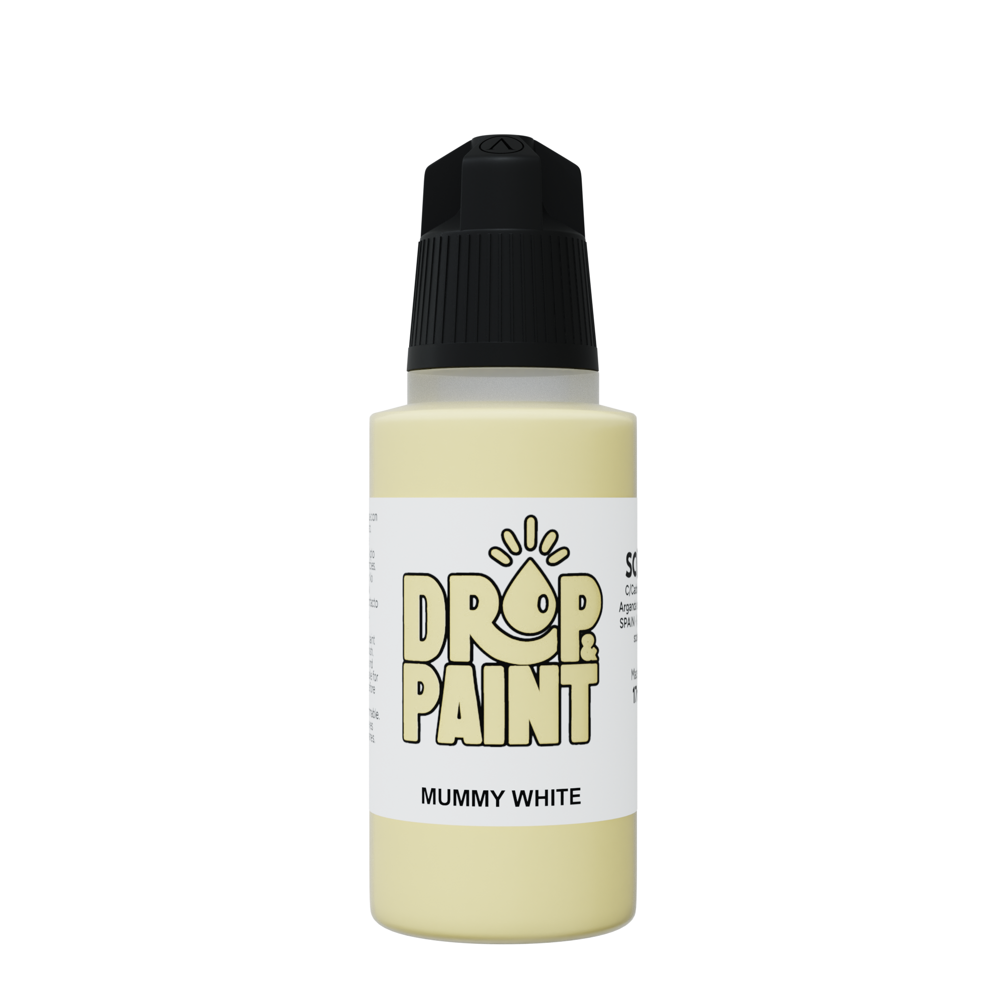 Drop & Paint: Mummy White