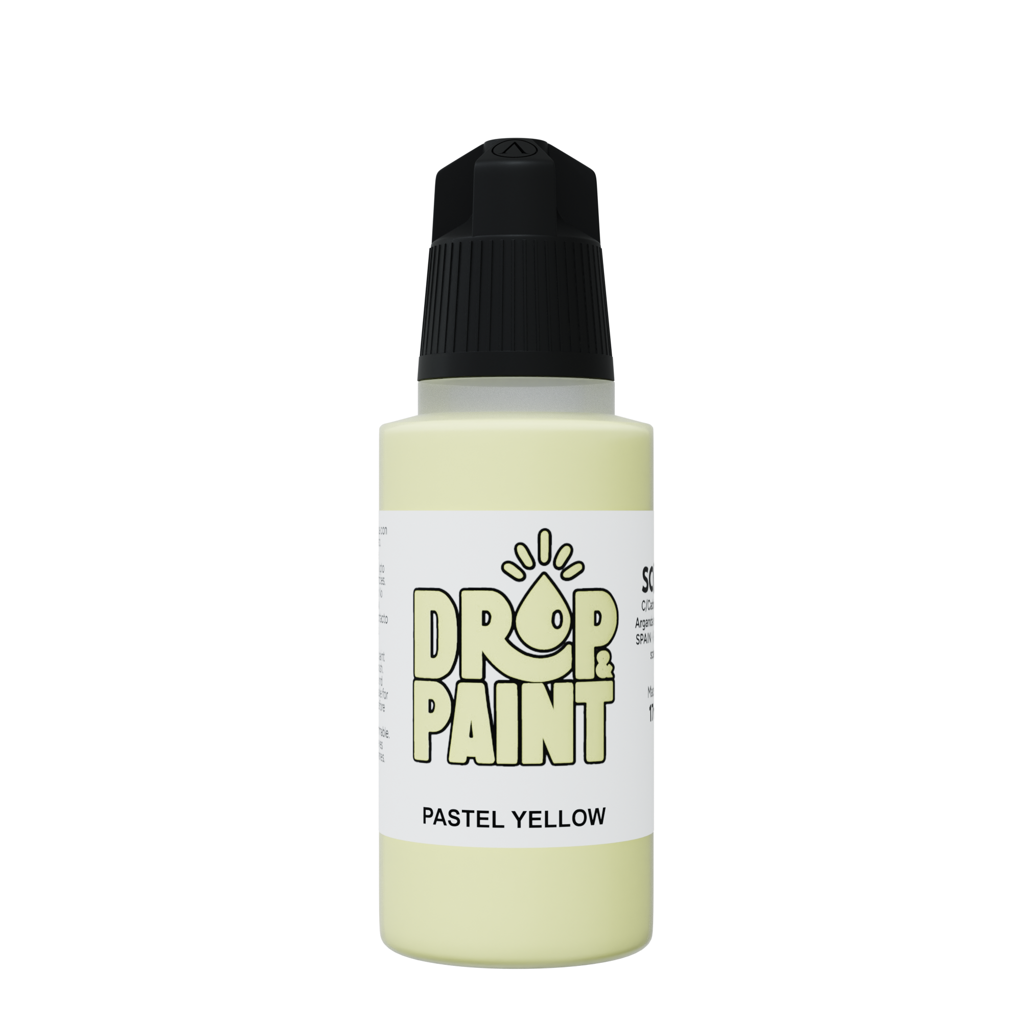 Drop & Paint: Pastel Yellow
