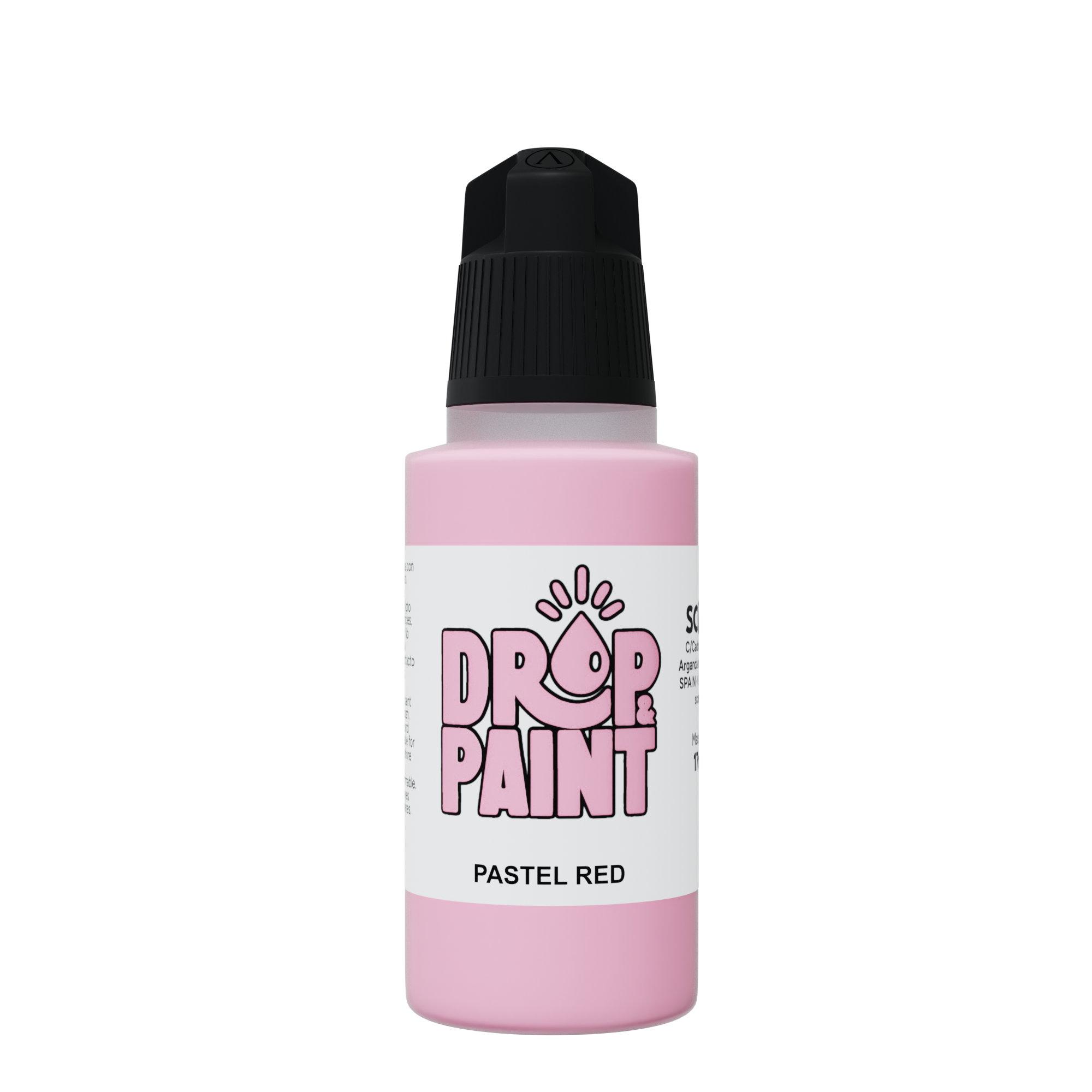 Drop & Paint: Pastel Red