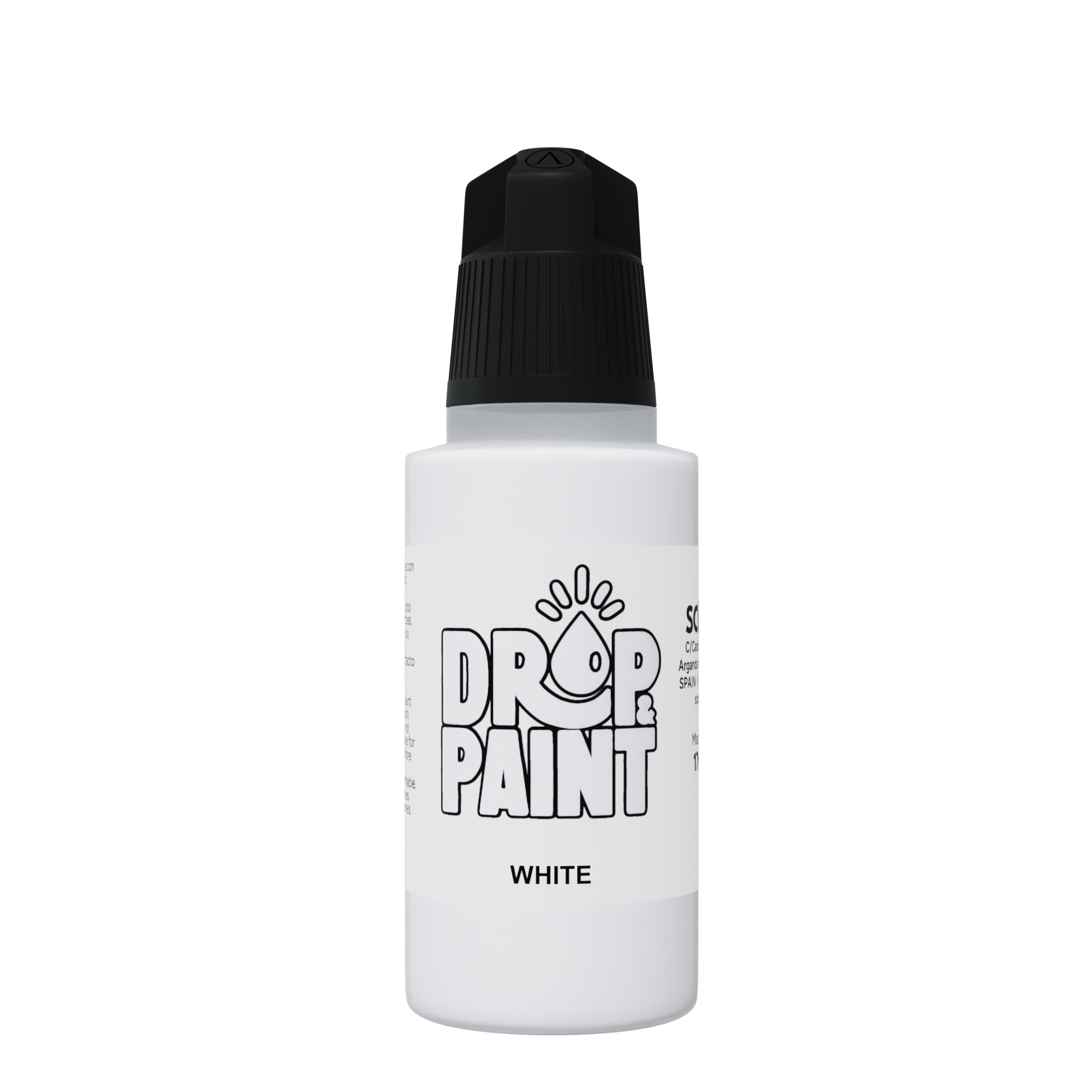 Drop & Paint: White