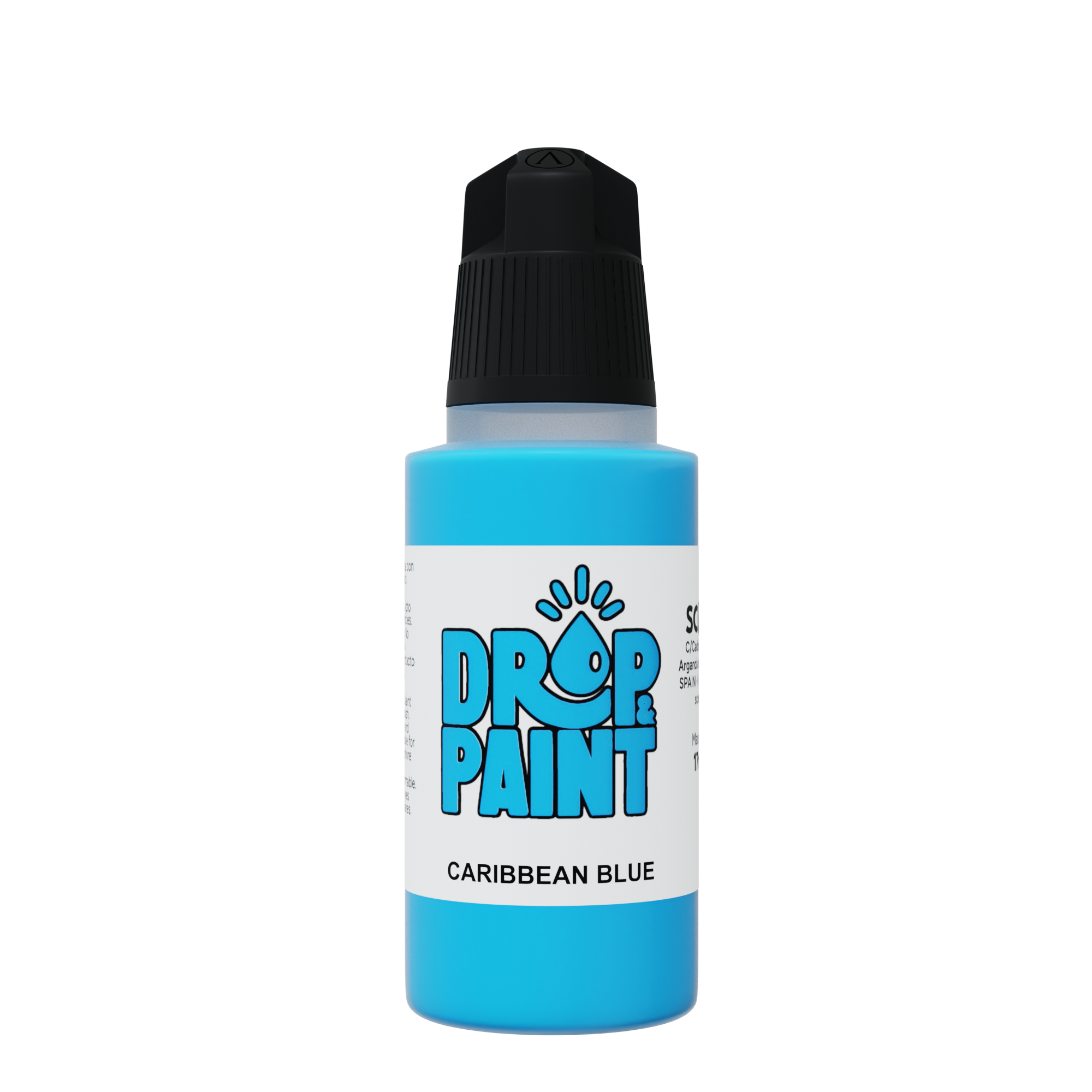 Drop & Paint: Caribbean Blue