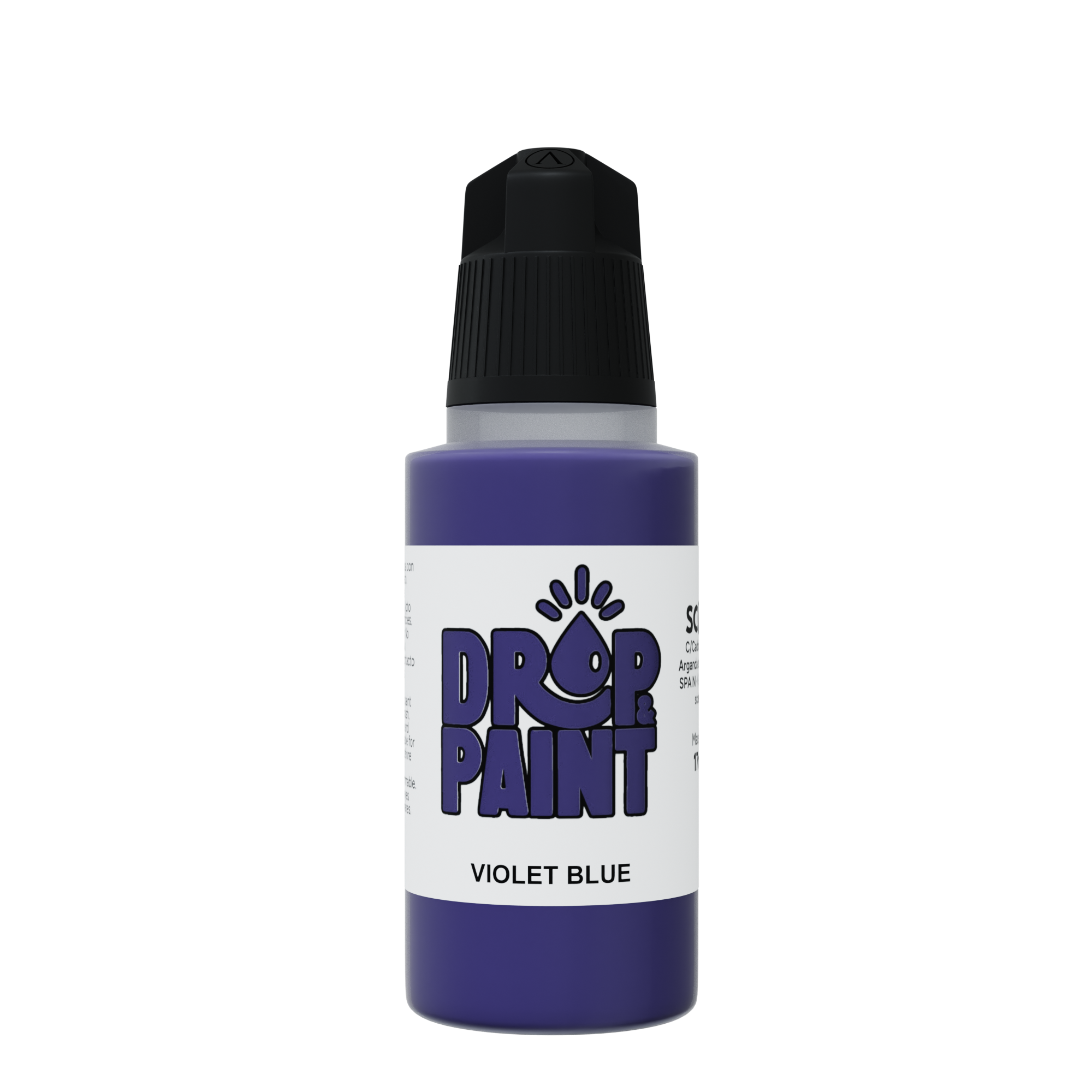 Drop & Paint: Violet Blue