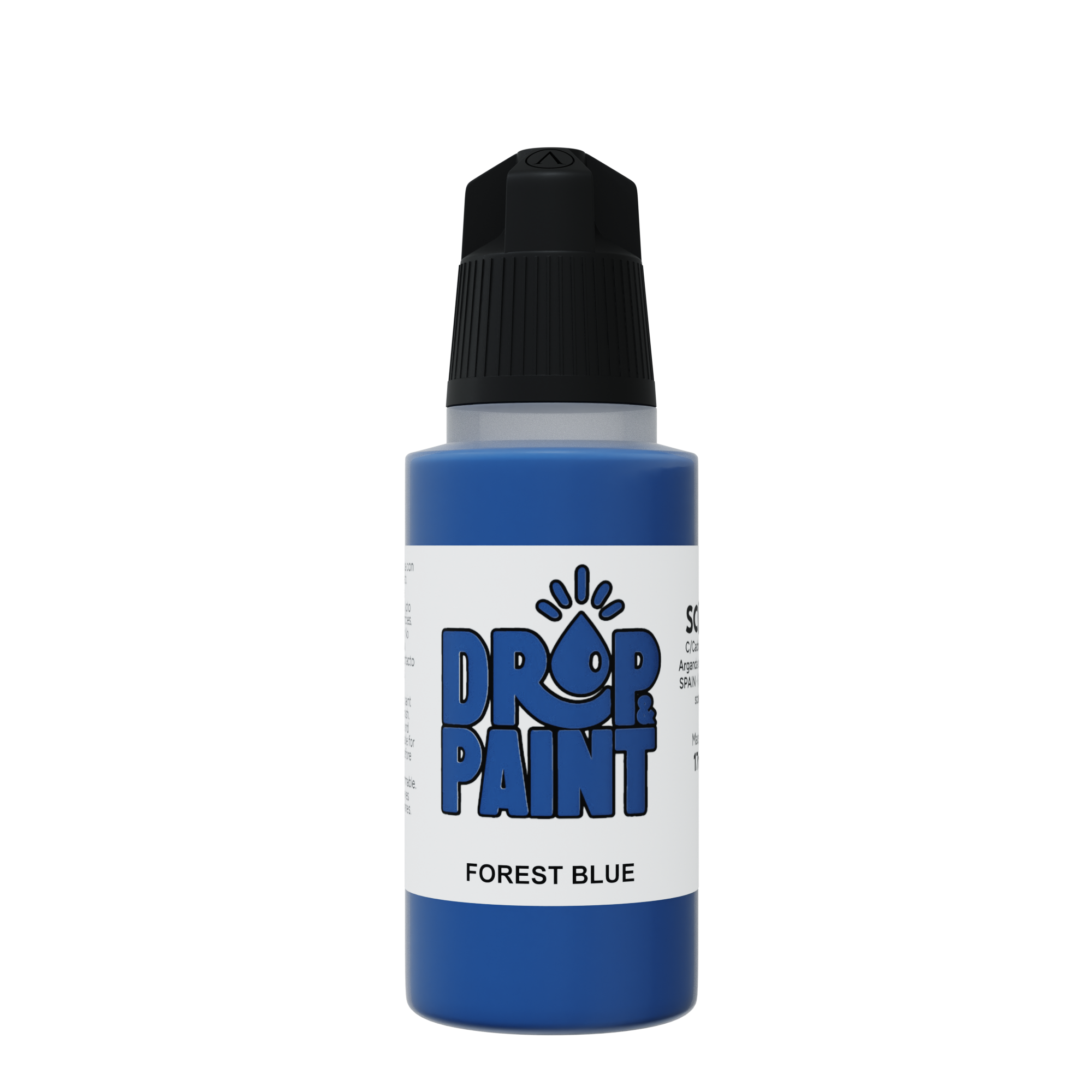 Drop & Paint: Forest Blue