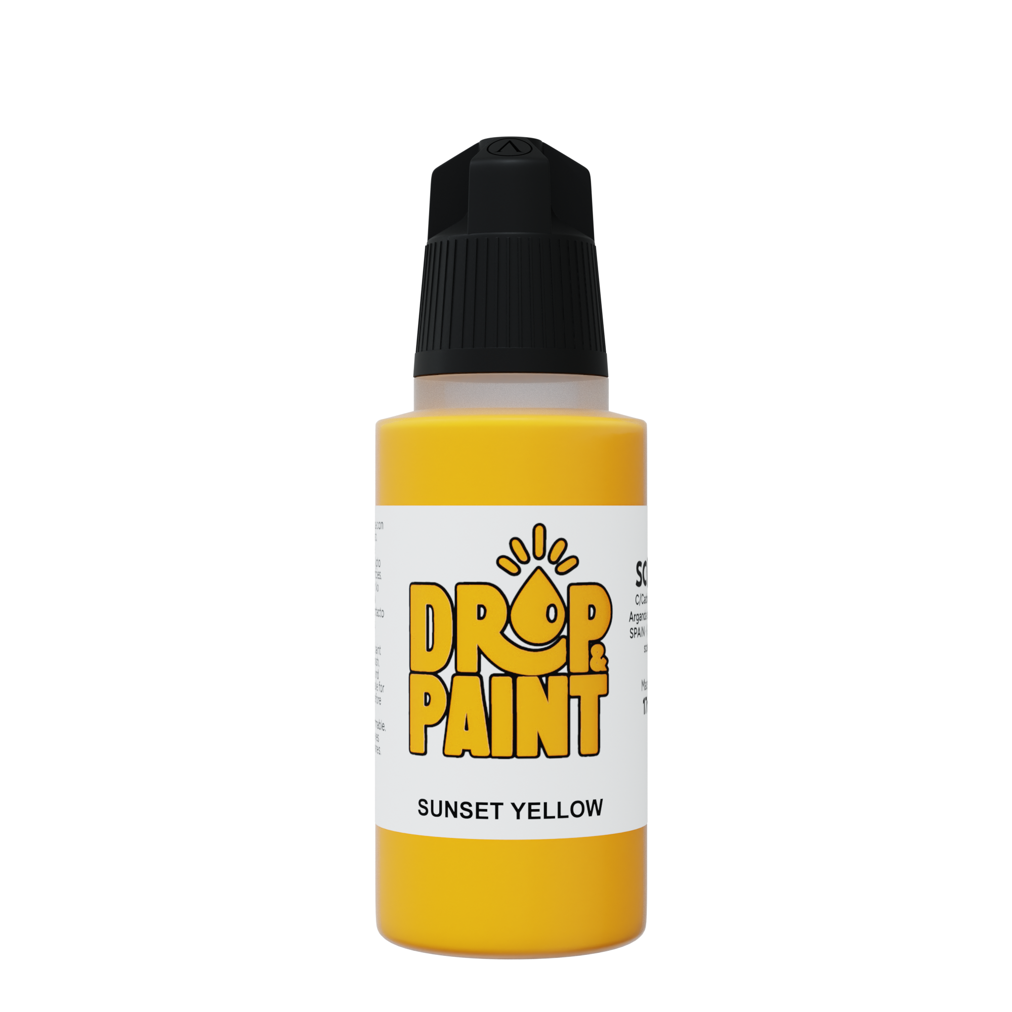Drop & Paint: Sunset Yellow