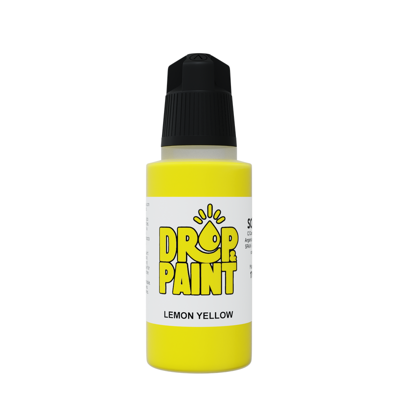 Drop & Paint: Lemon Yellow