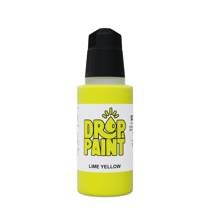 Drop & Paint: Lime Yellow