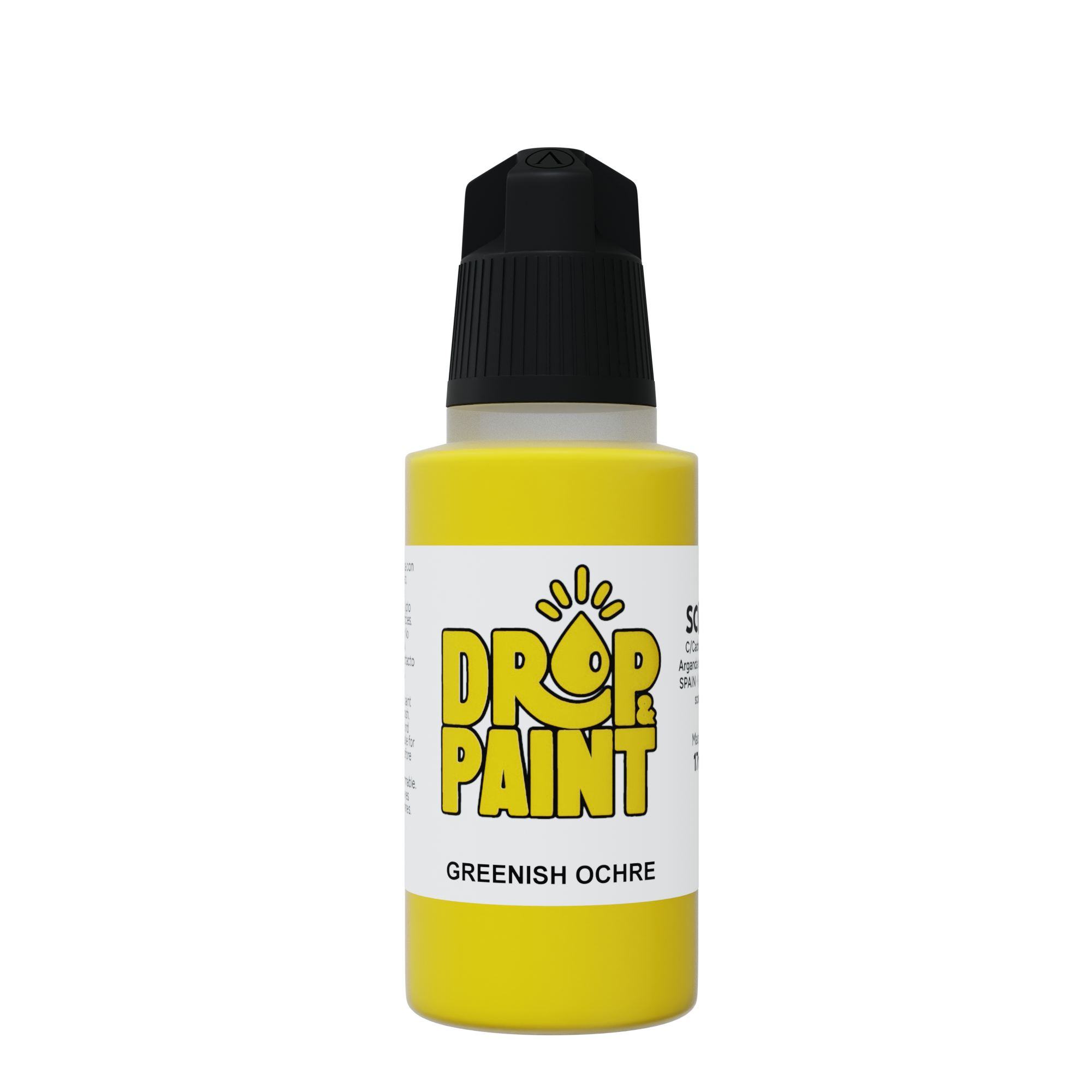 Drop & Paint: Greenish Ochre