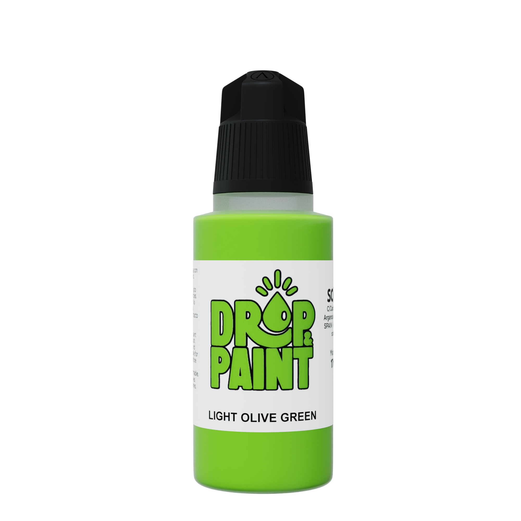 Drop & Paint: Light Olive Green