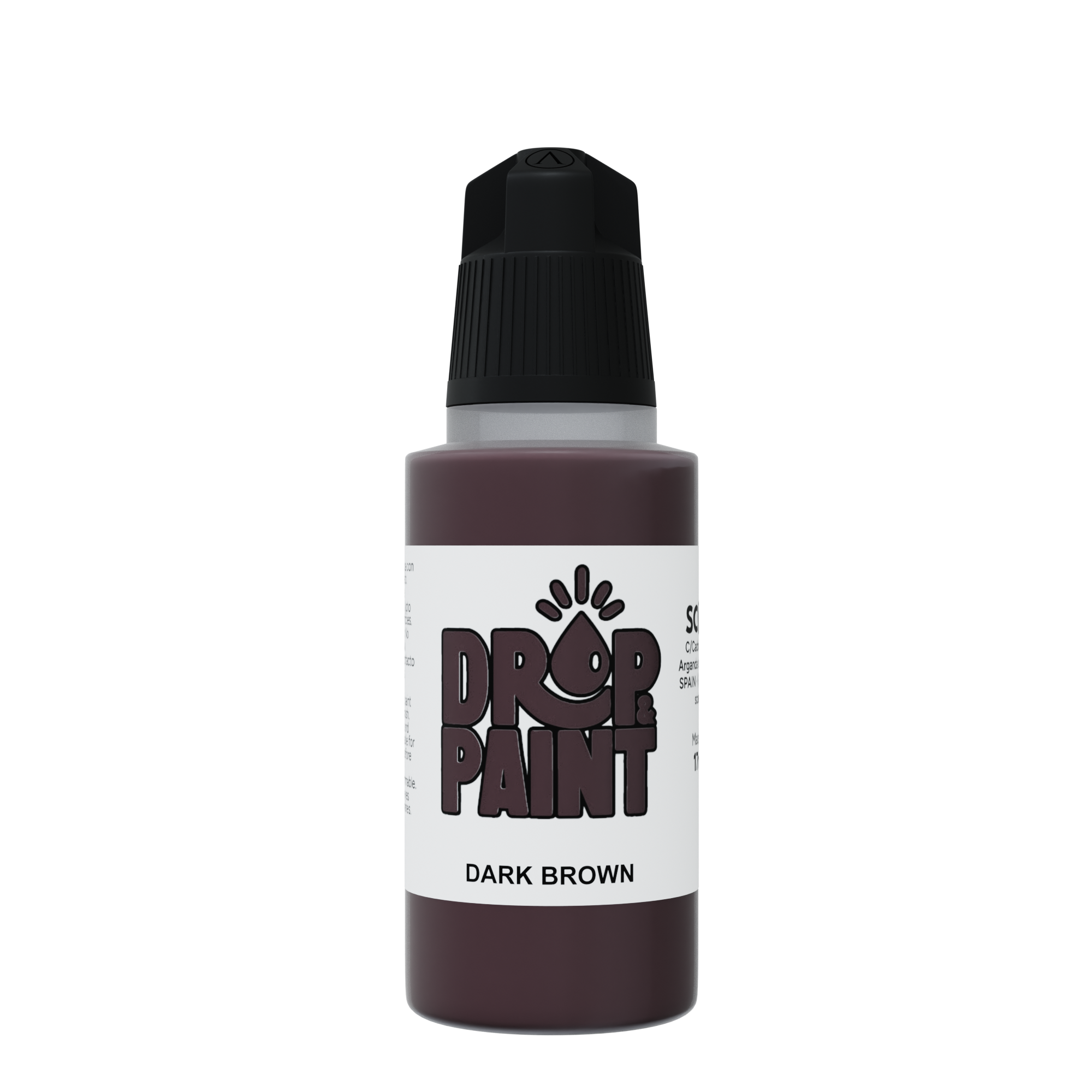 Drop & Paint: Dark Brown