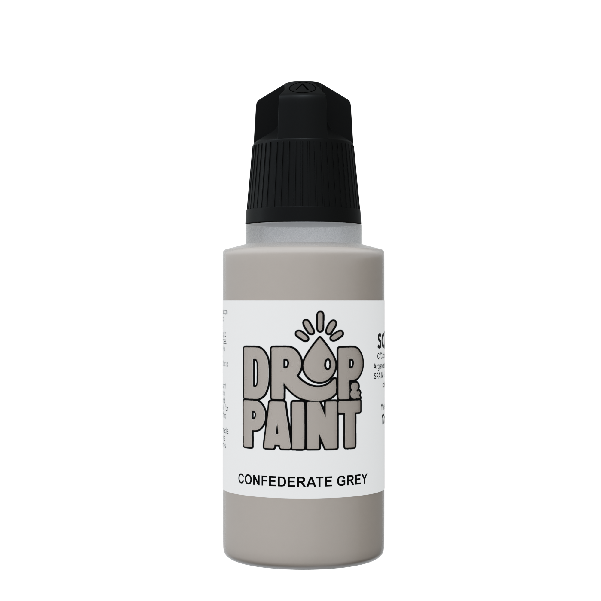 Drop & Paint: Confederate Grey
