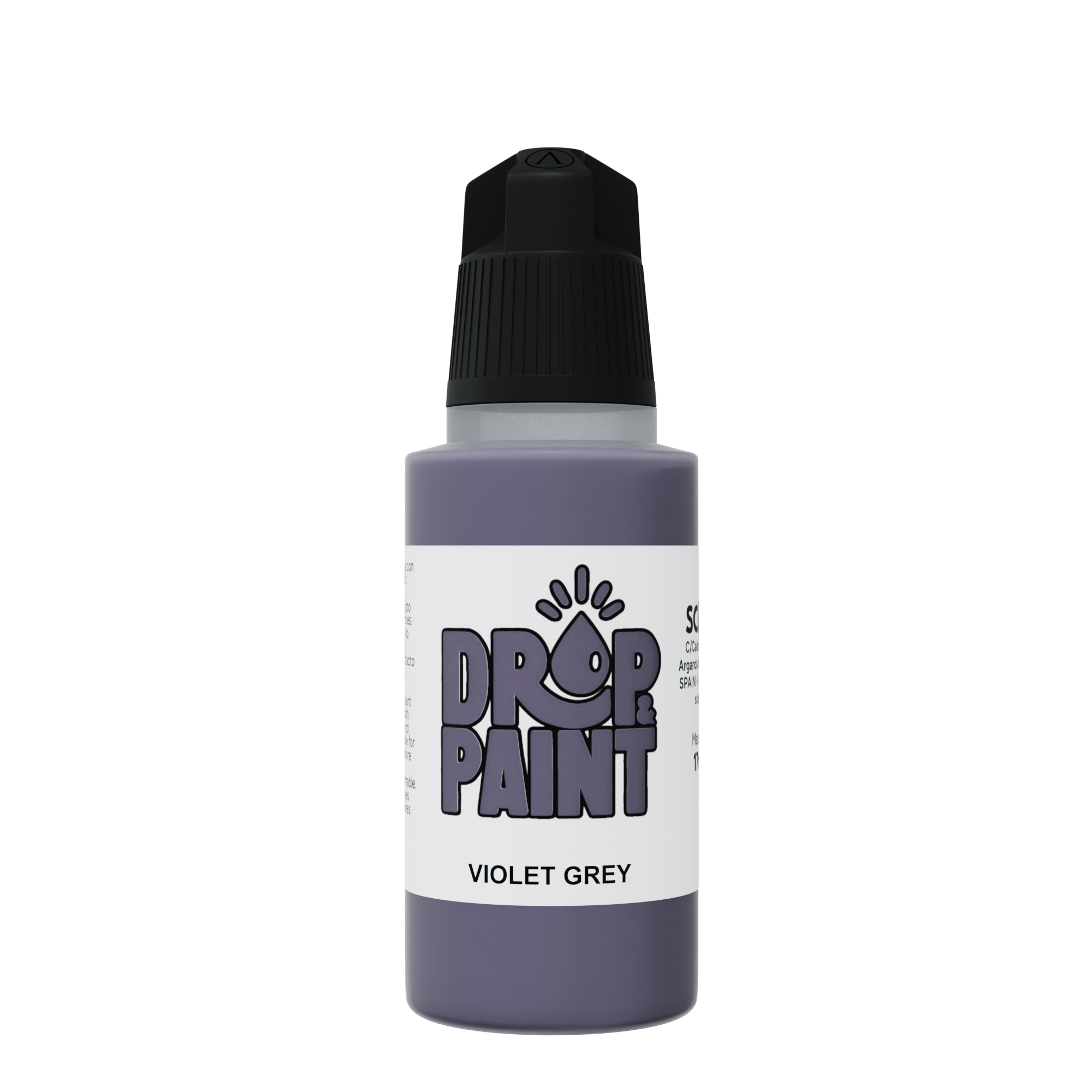 Drop & Paint: Violet Grey