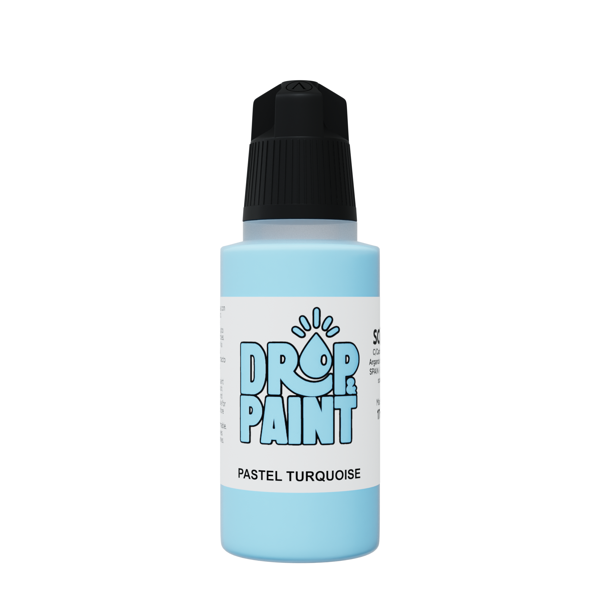 Drop & Paint: Pastel Turquoise