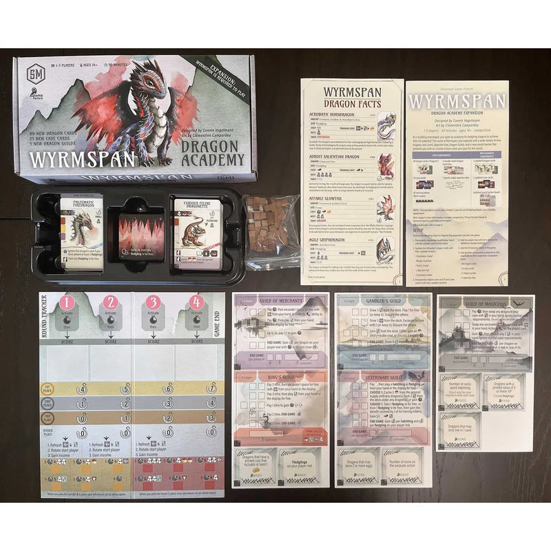Wyrmspan: Dragon Academy Expansion