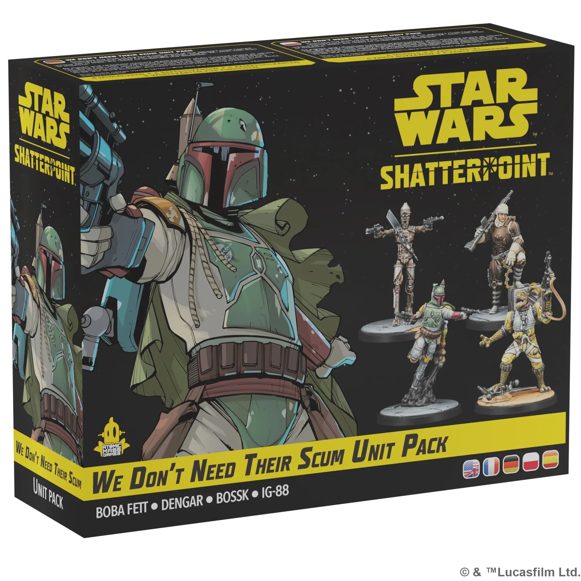 Star Wars Shatterpoint: We Don’t Need Their Scum Squad Pack