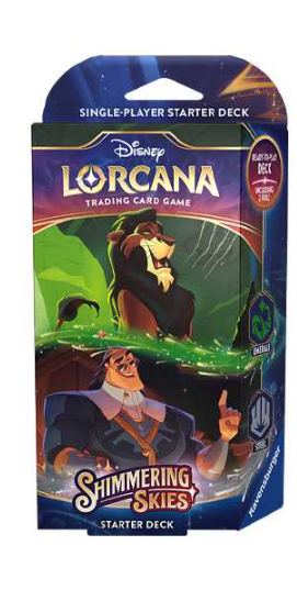 Disney Lorcana: Shimmering Skies (Chapter 5) - Starter Decks (Scar / Elsa)