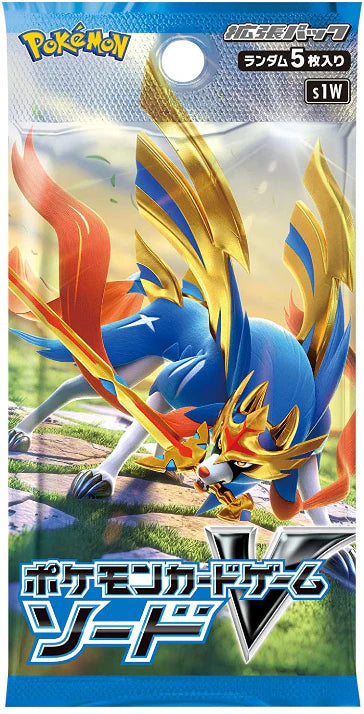 Pokémon TCG: Korean Sword Booster (s1W) - Single Booster