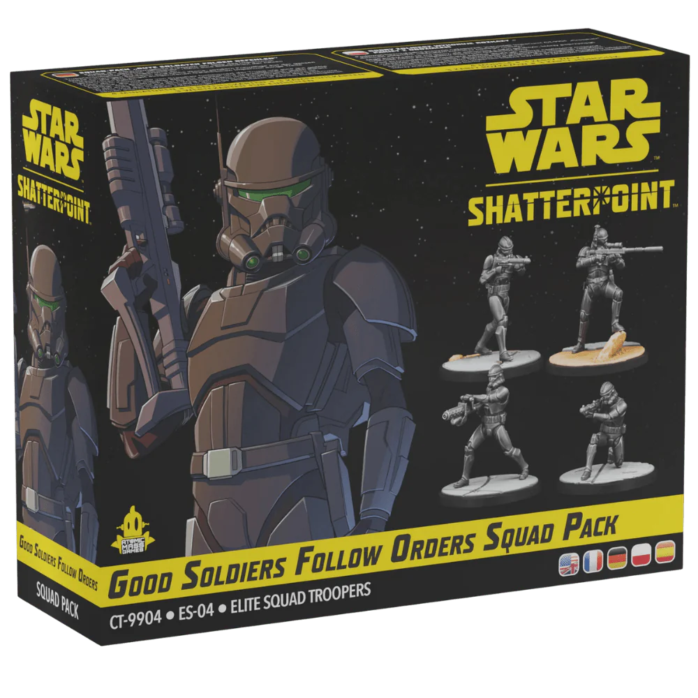 Star Wars Shatterpoint: Good Soldiers Follow Orders Squad Pack
