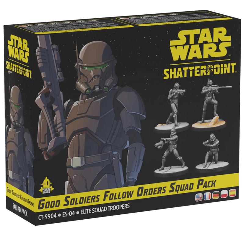 Star Wars Shatterpoint: Good Soldiers Follow Orders Squad Pack