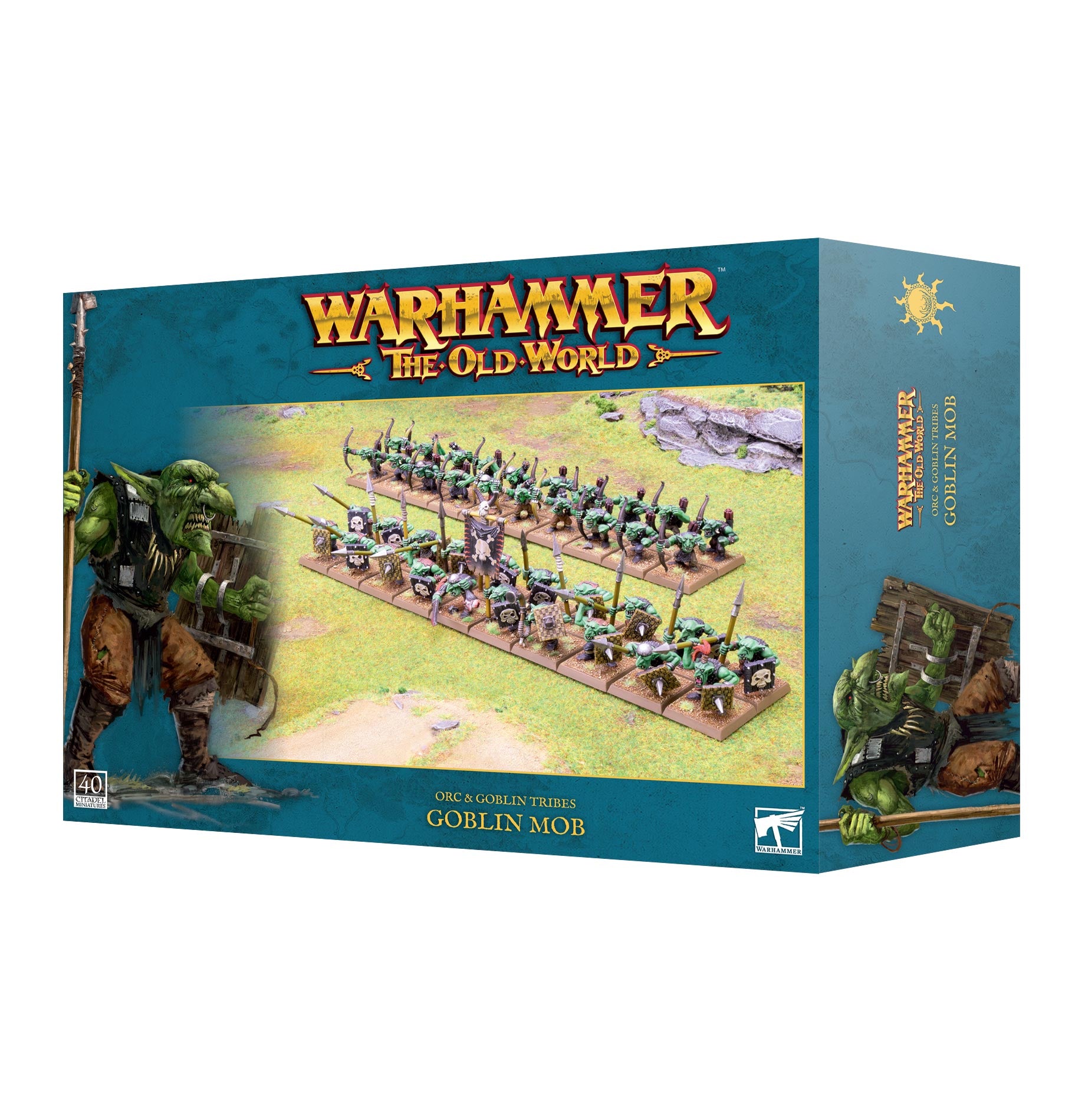 games workshop orc  goblin tribes goblin mob
