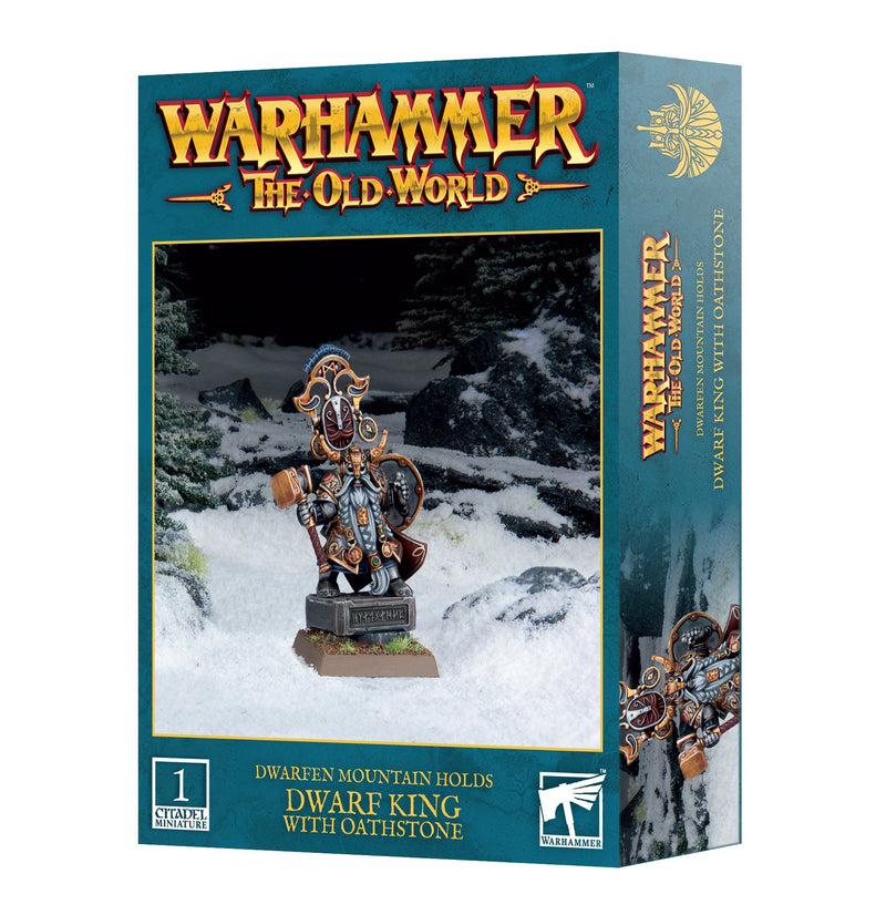 games workshop dwarfen holds dwarf king with oathstone