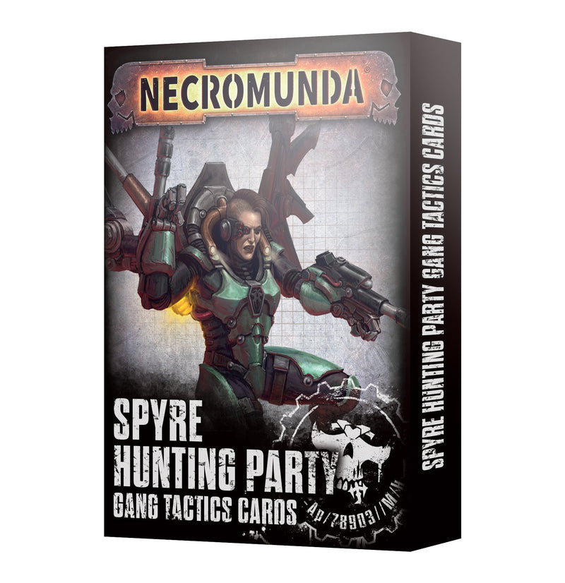 games workshop necro spyre hunting party gang cards