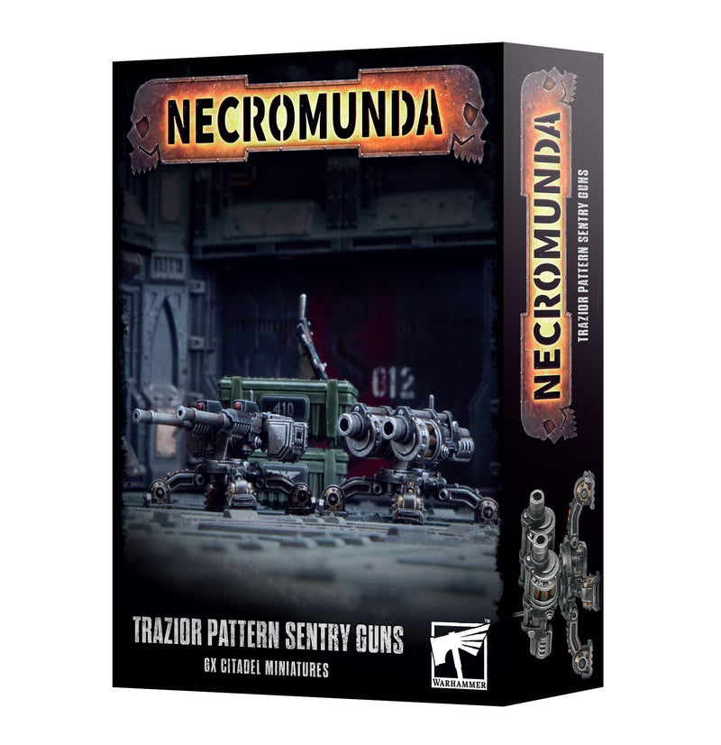 games workshop necromunda trazior pattern sentry guns