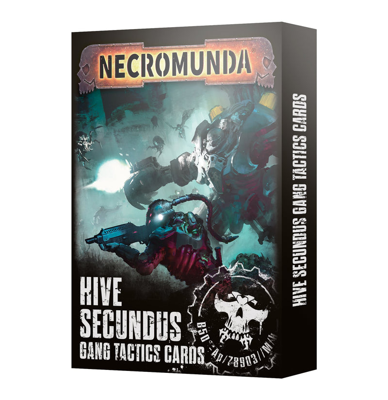 games workshop necromunda hive secundus tactics cards