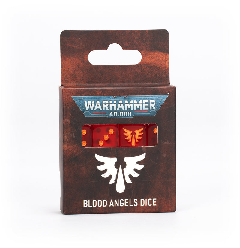 games workshop warhammer 40000 blood angels dice