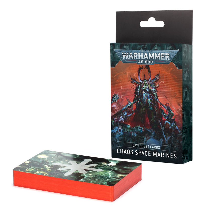 games workshop datasheet cards chaos space marine