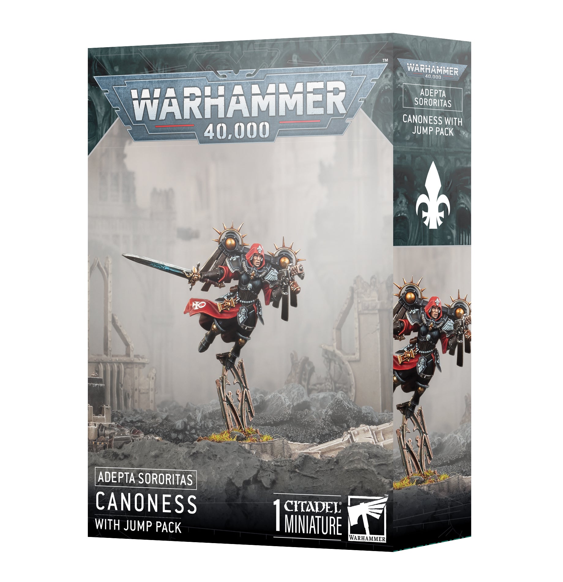 games workshop adepta sororitas canoness wjump pack
