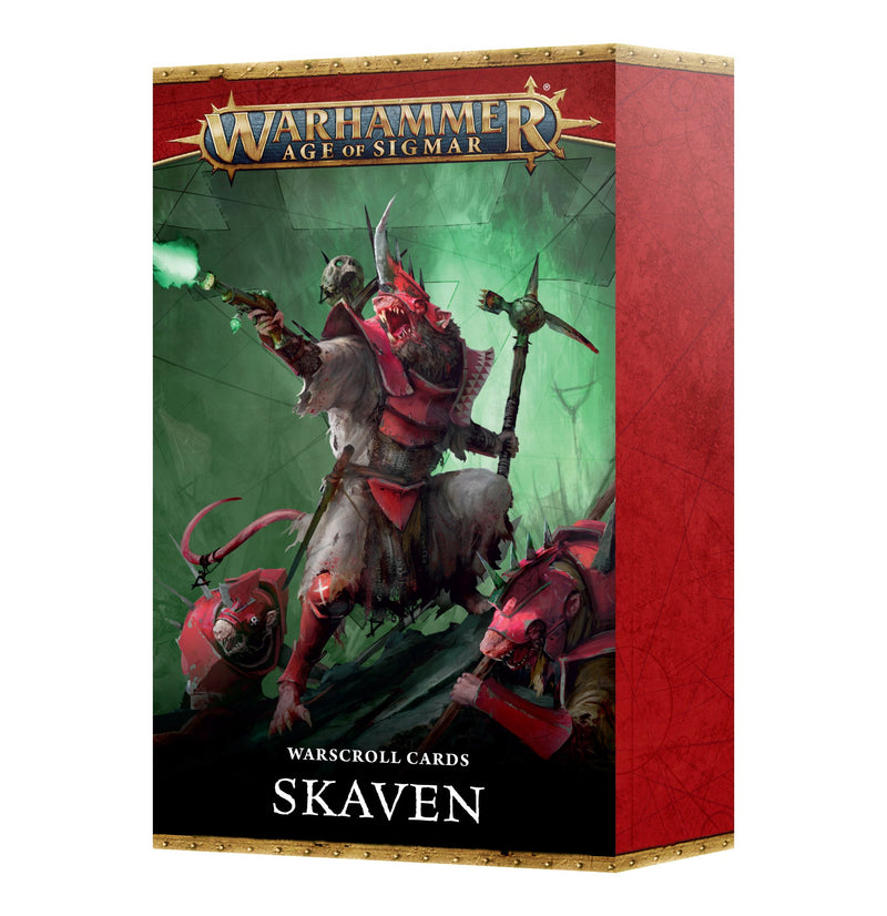 games workshop warscroll cards skaven