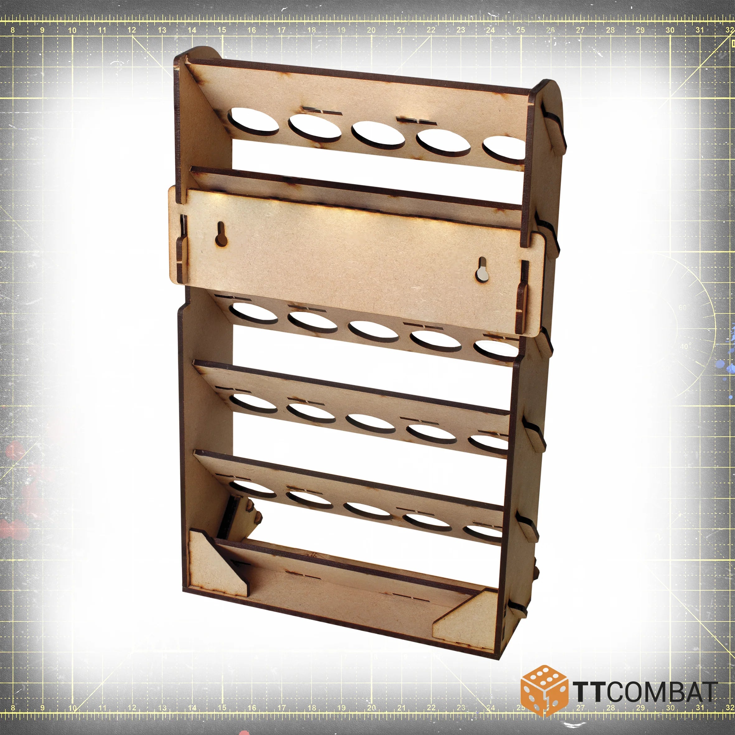 TTCombat - Paint Rack 25 (Dropper Bottles)
