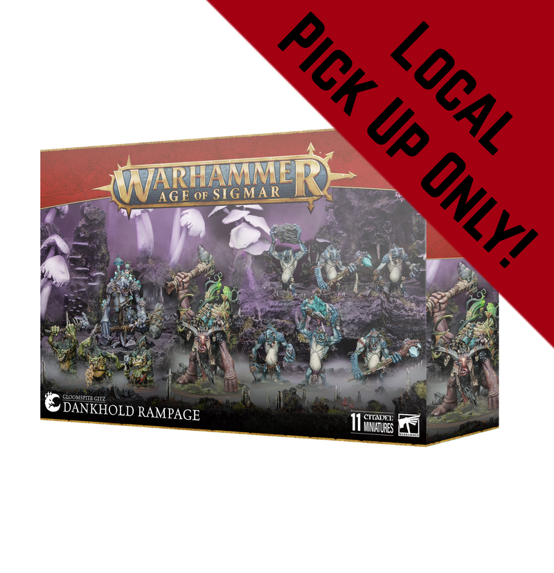 games workshop gloomspite gitz dankhold rampage